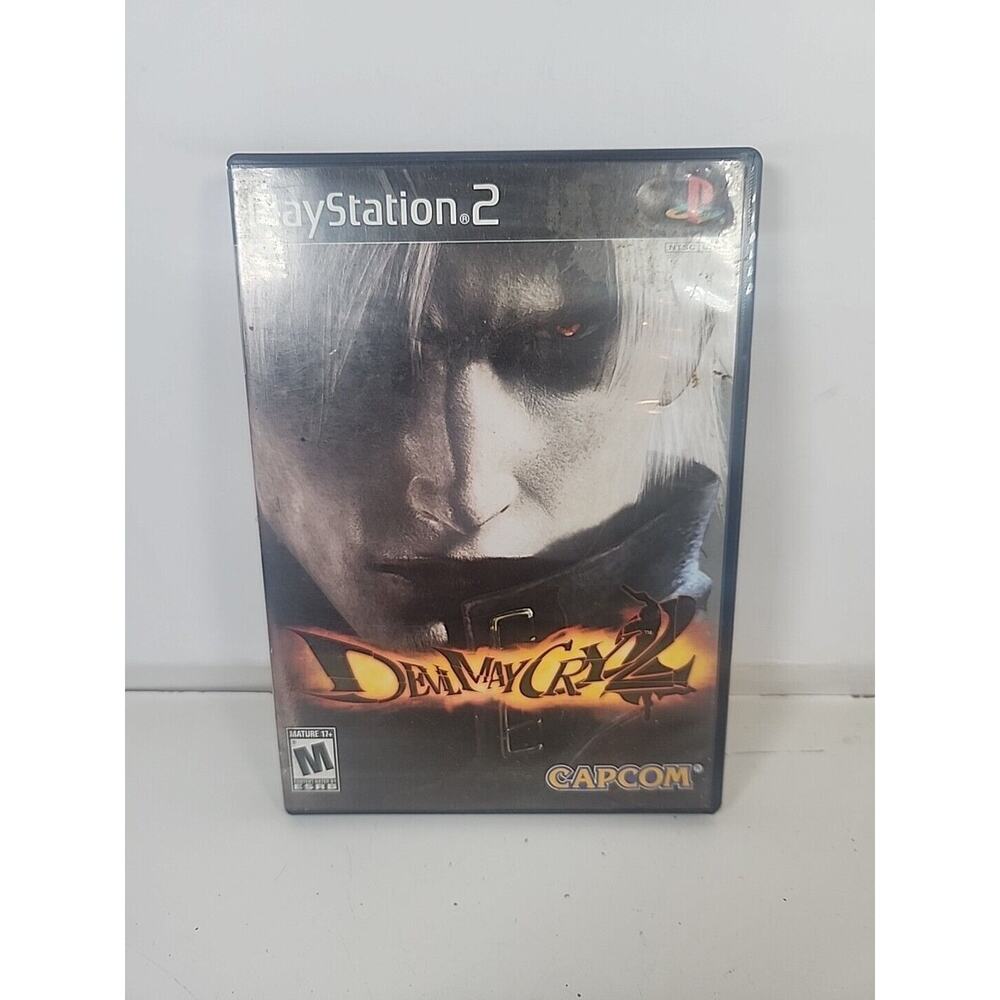 Devil May Cry 2 Sony PlayStation 2 PS2 Complete Game Black Label Capcom Untested